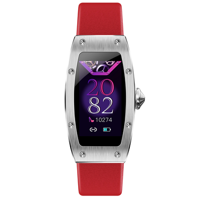 Ip67 Waterproof 200mAh Ladies Smart Bracelet 1.14 Inch Screen