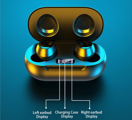 50mAh R185 ROHS Certified Wireless Bluetooth Earphone , High Fidelity Wireless Earbuds